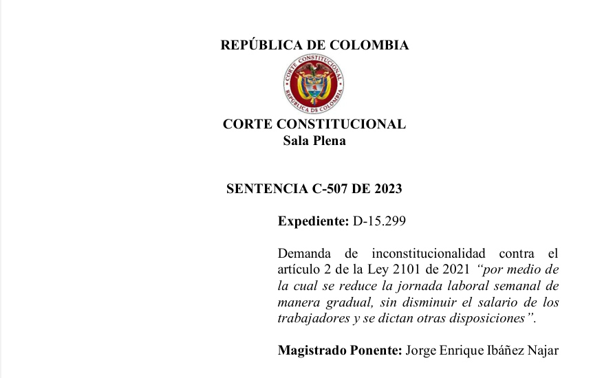  Avances en Derechos para el Trabajo Doméstico | Sentencia C-507 de 2023